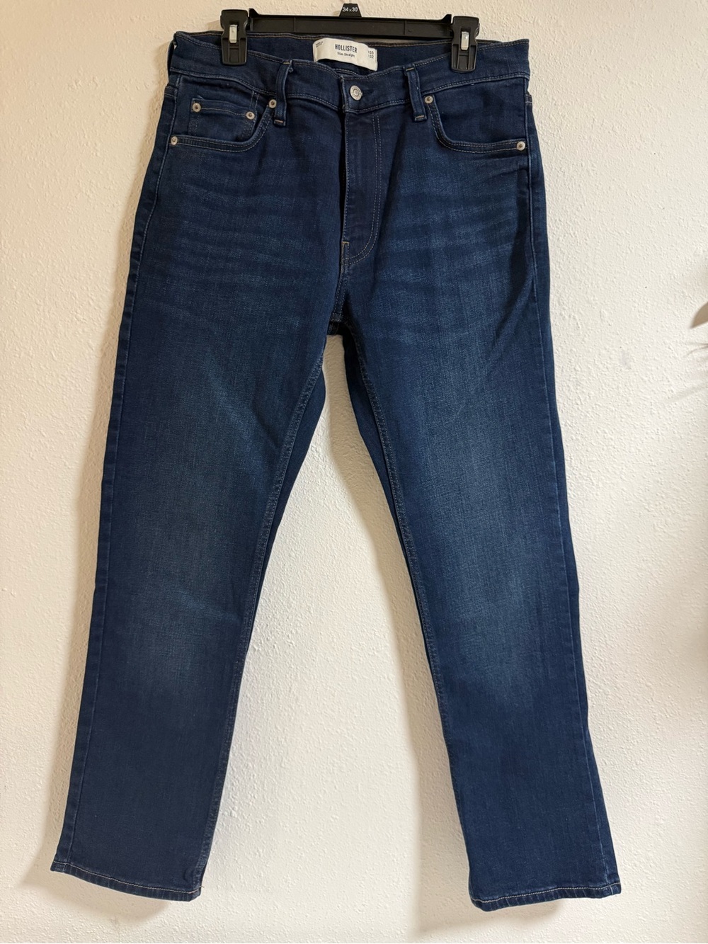 Hollister Men's Indigo Slim Straight Jeans